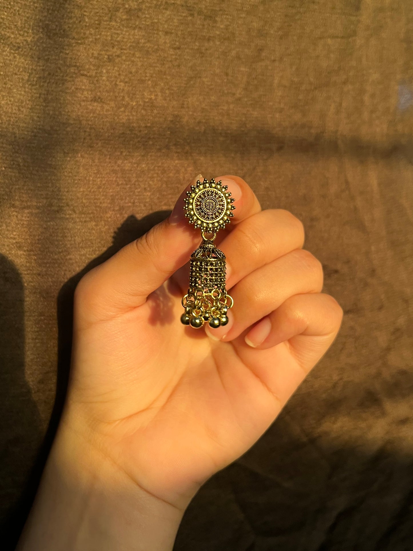 Golden jhumki