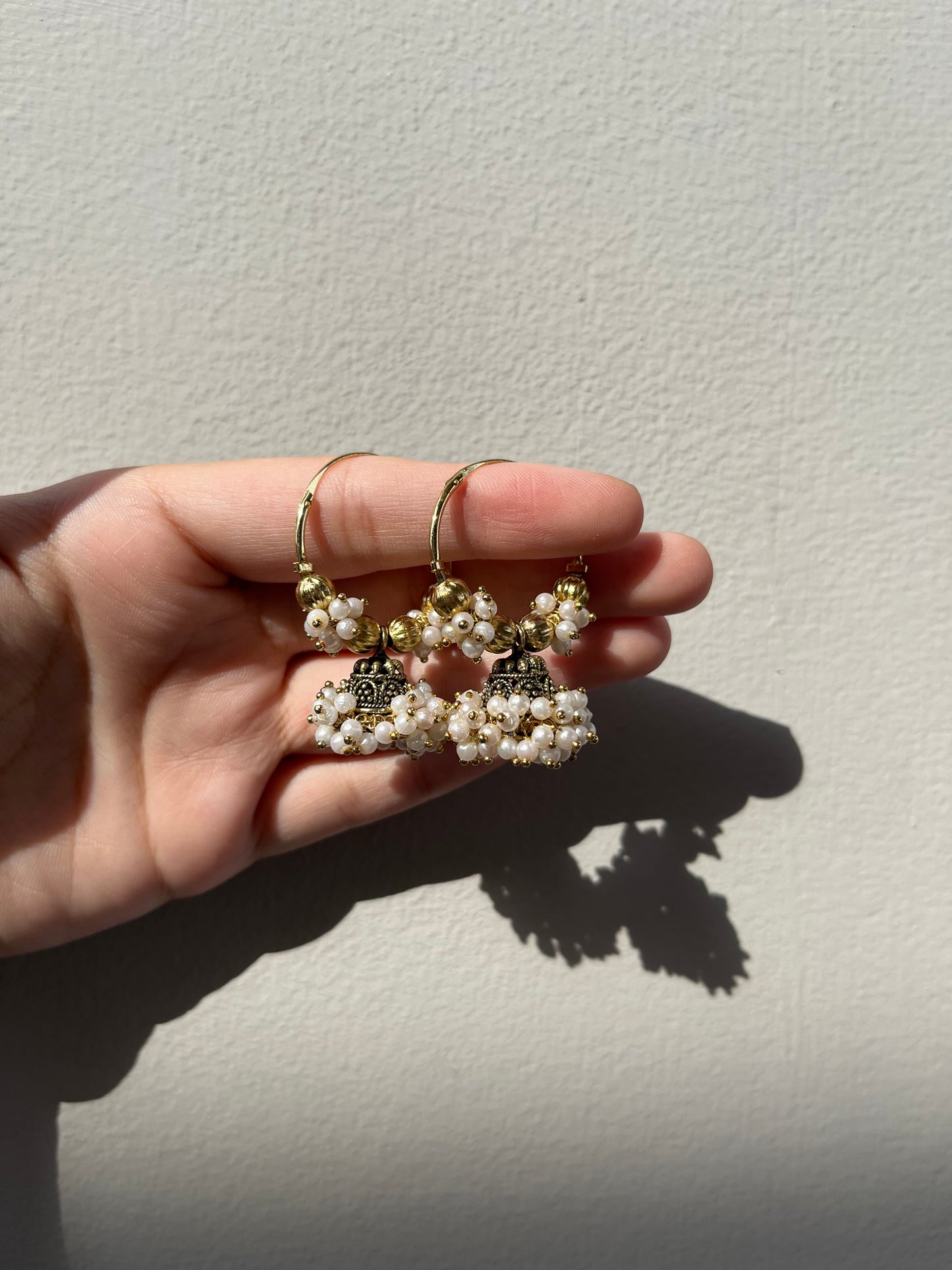 Golden jhumki bali