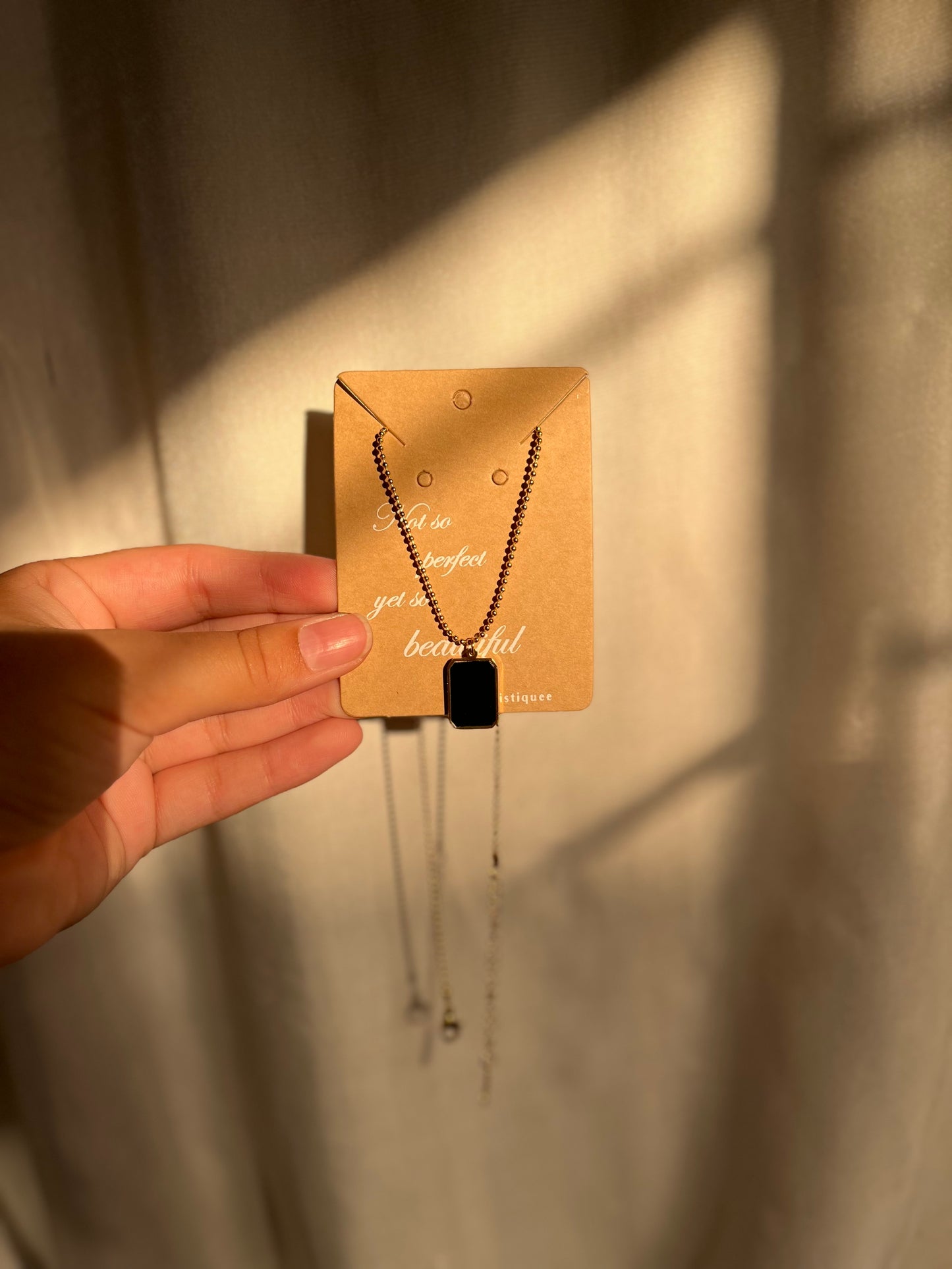 Stainless steel necklace