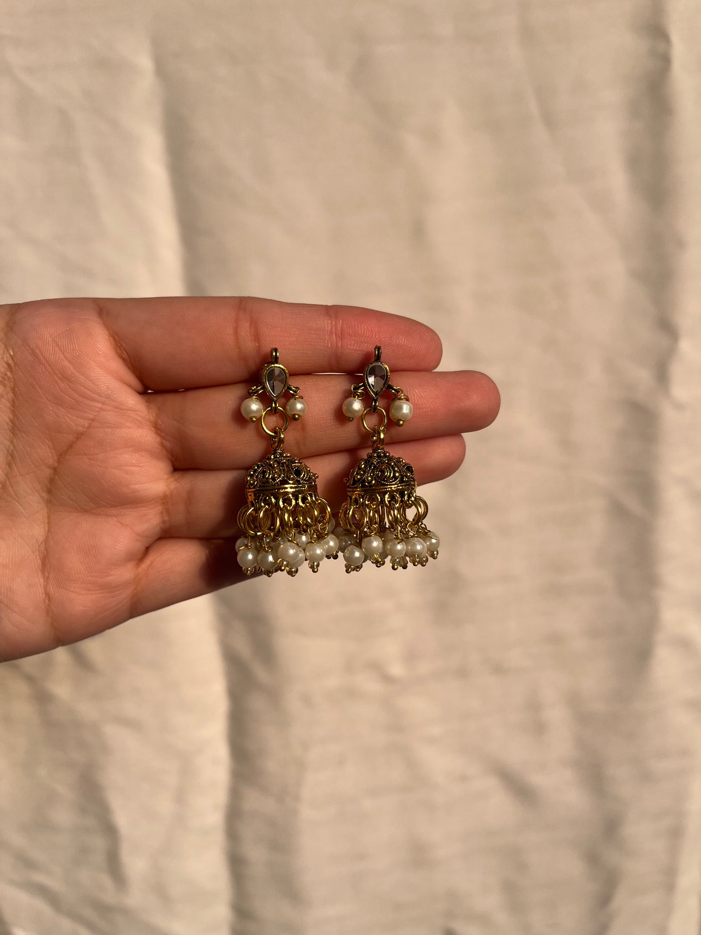 Golden jhumki pre order