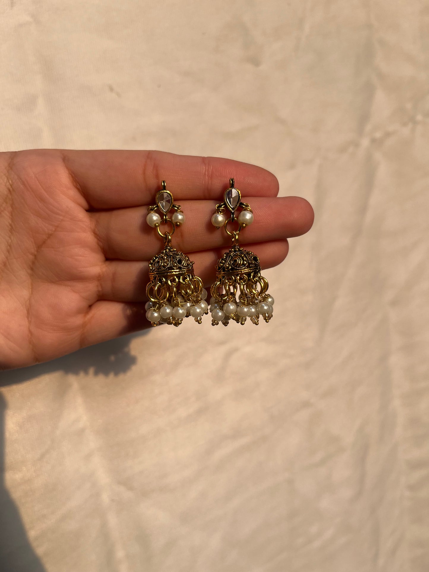 Golden jhumki pre order