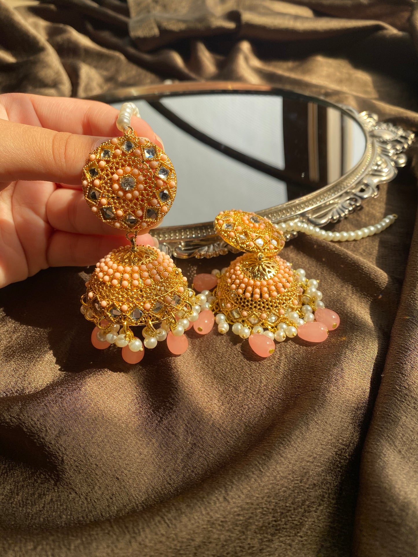 Pink Jhumkay