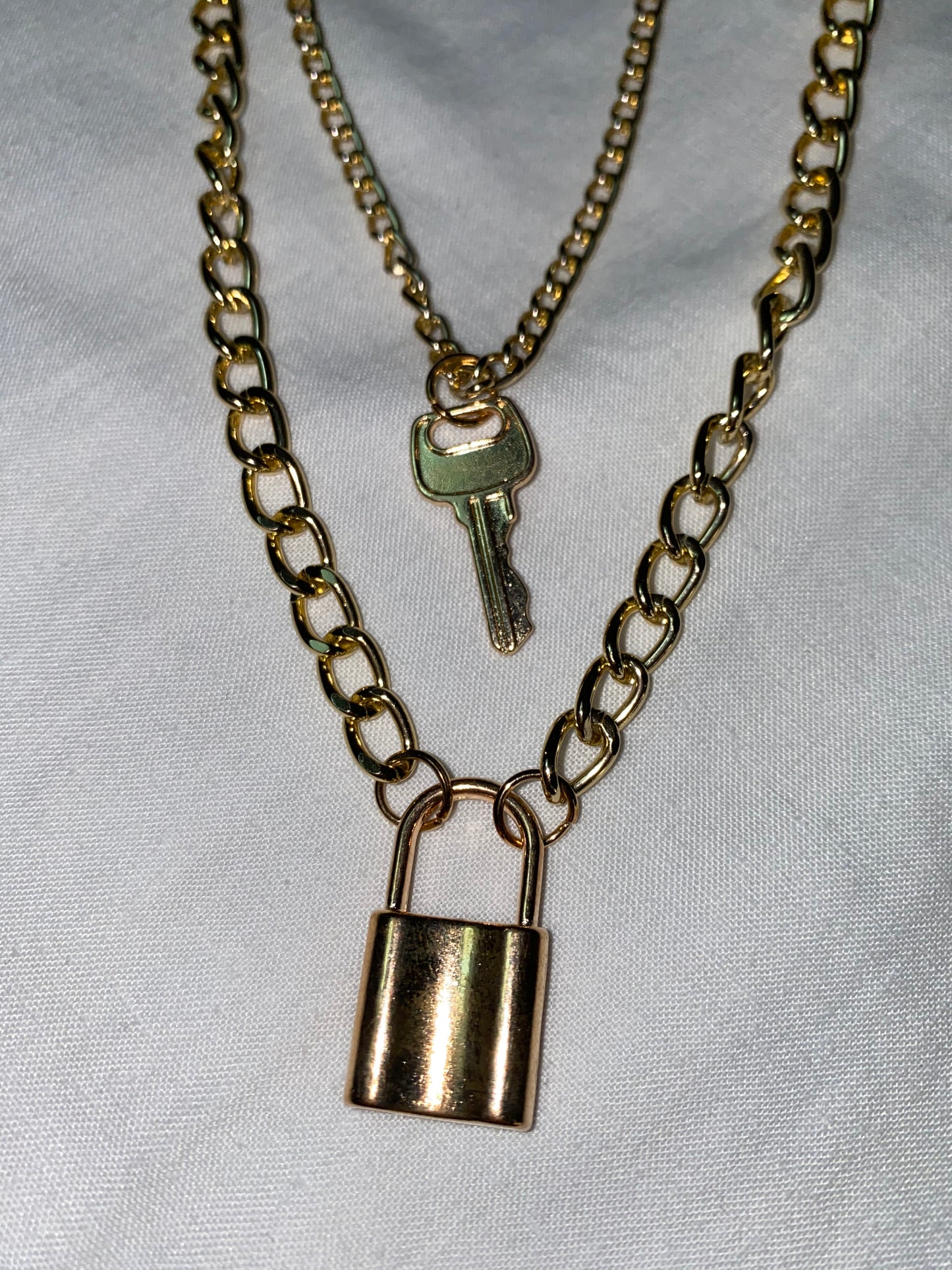Lock and Key necklace