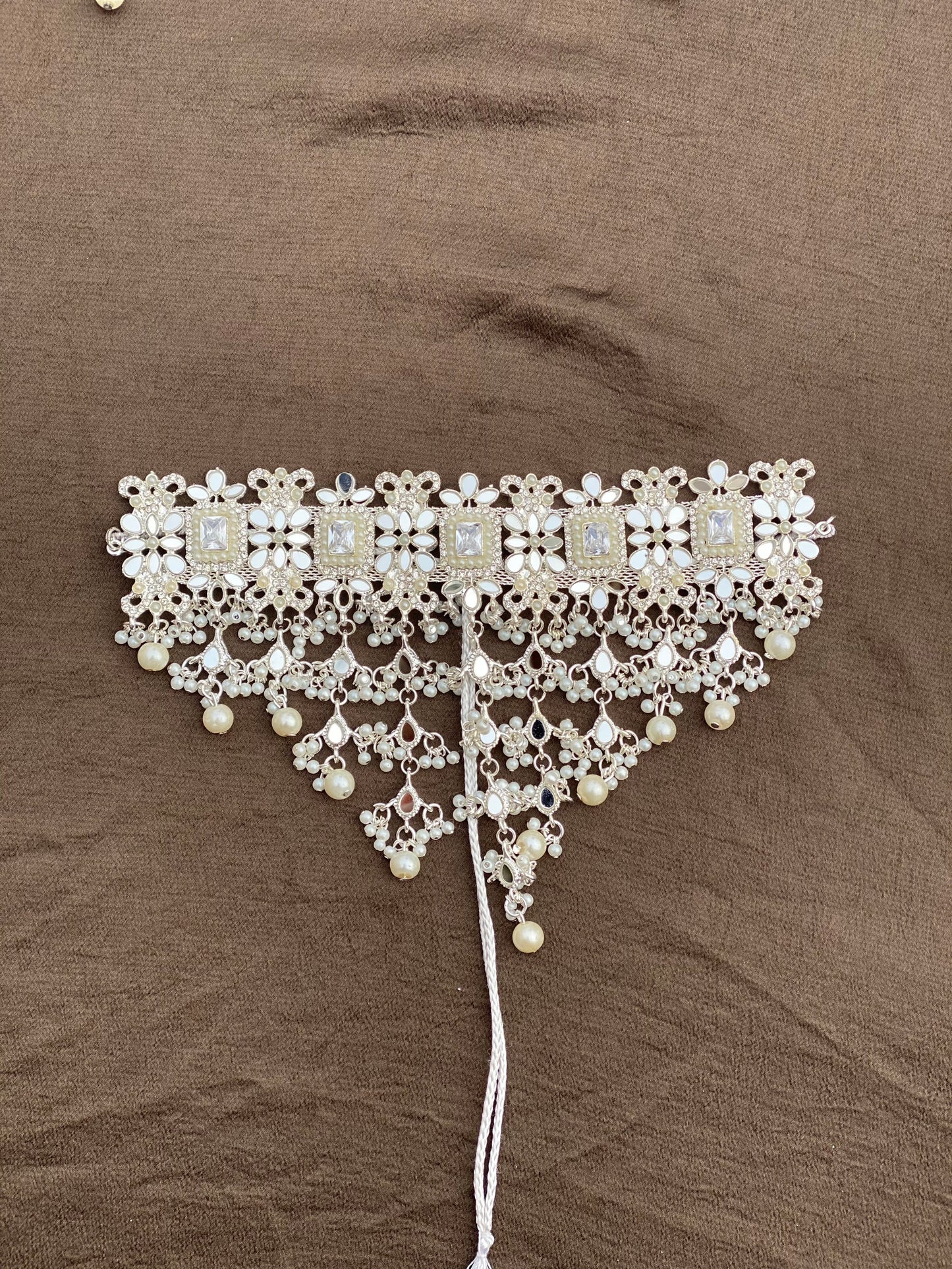 Zircon Choker Set
