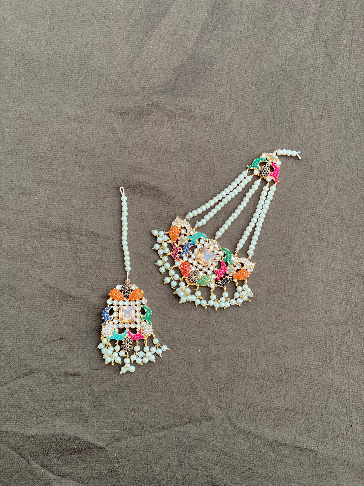 Formal 5 piece Nauratan set