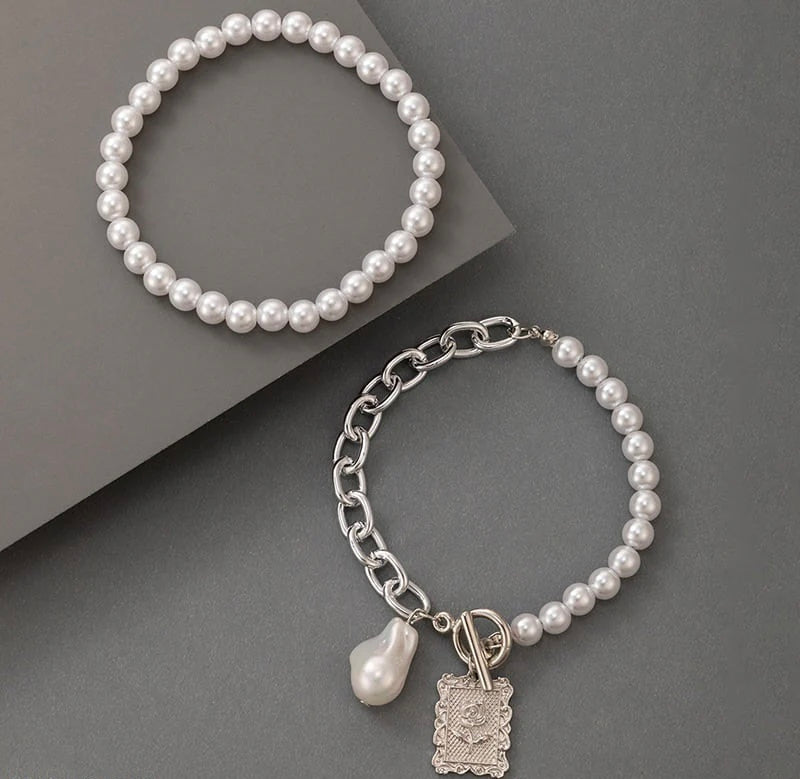 Rose Frame Beads 2 foot Anklet