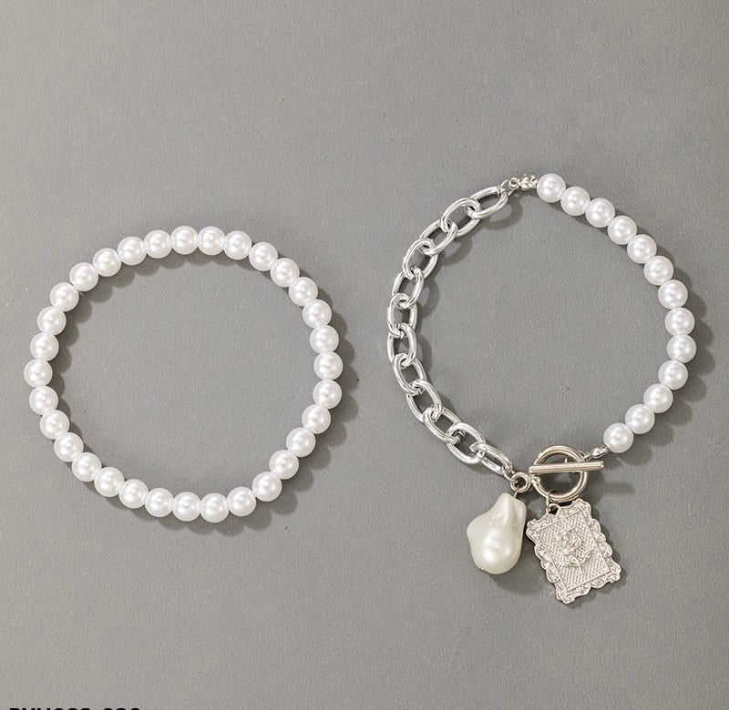 Rose Frame Beads 2 foot Anklet