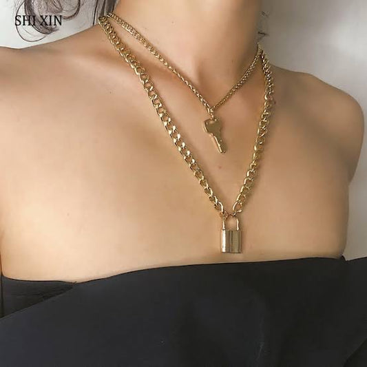 Lock and Key necklace