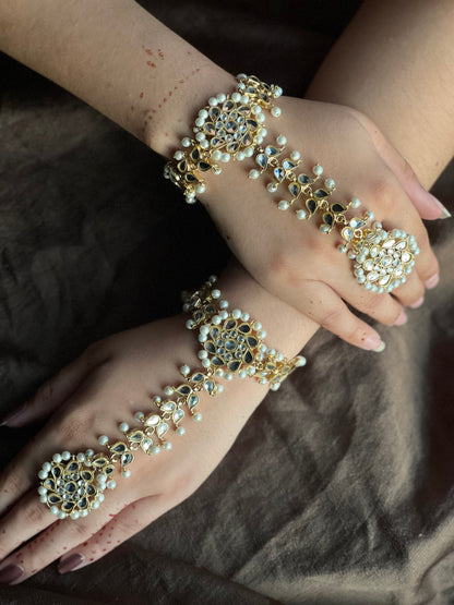 Kundan hand harness (single piece)