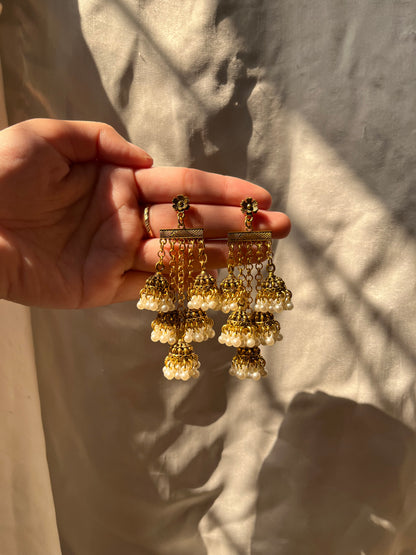 Golden earrings