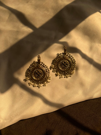 Afghan stud earrings