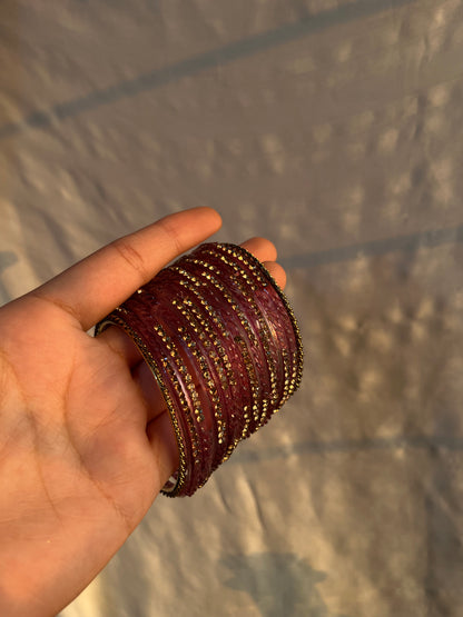 Mehru Zar set- Lilac