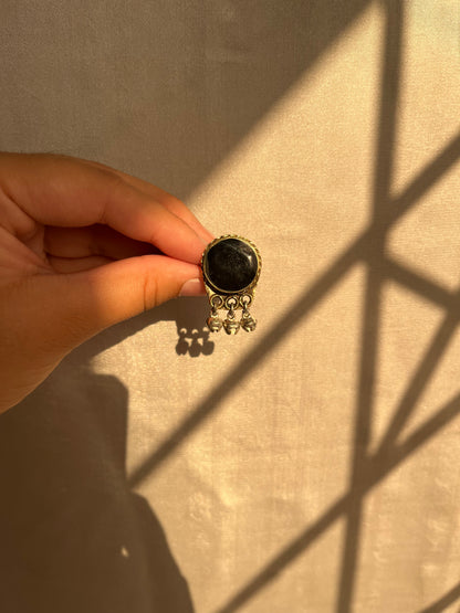 Black ghungro ring