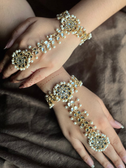 Kundan hand harness (single piece)
