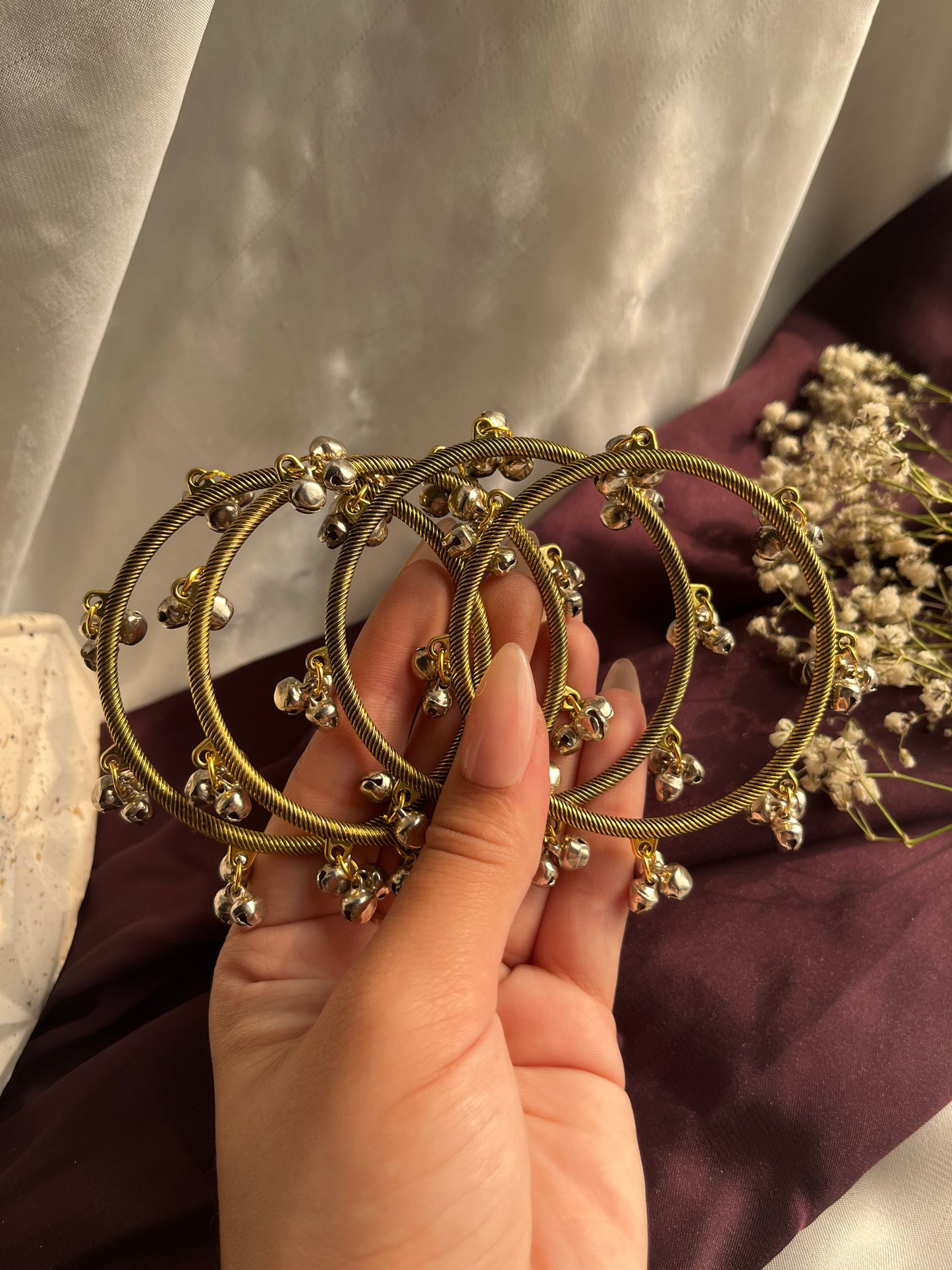 Kashmiri bangle set of 4- pre order