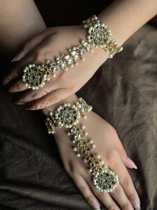 Kundan hand harness (single piece)