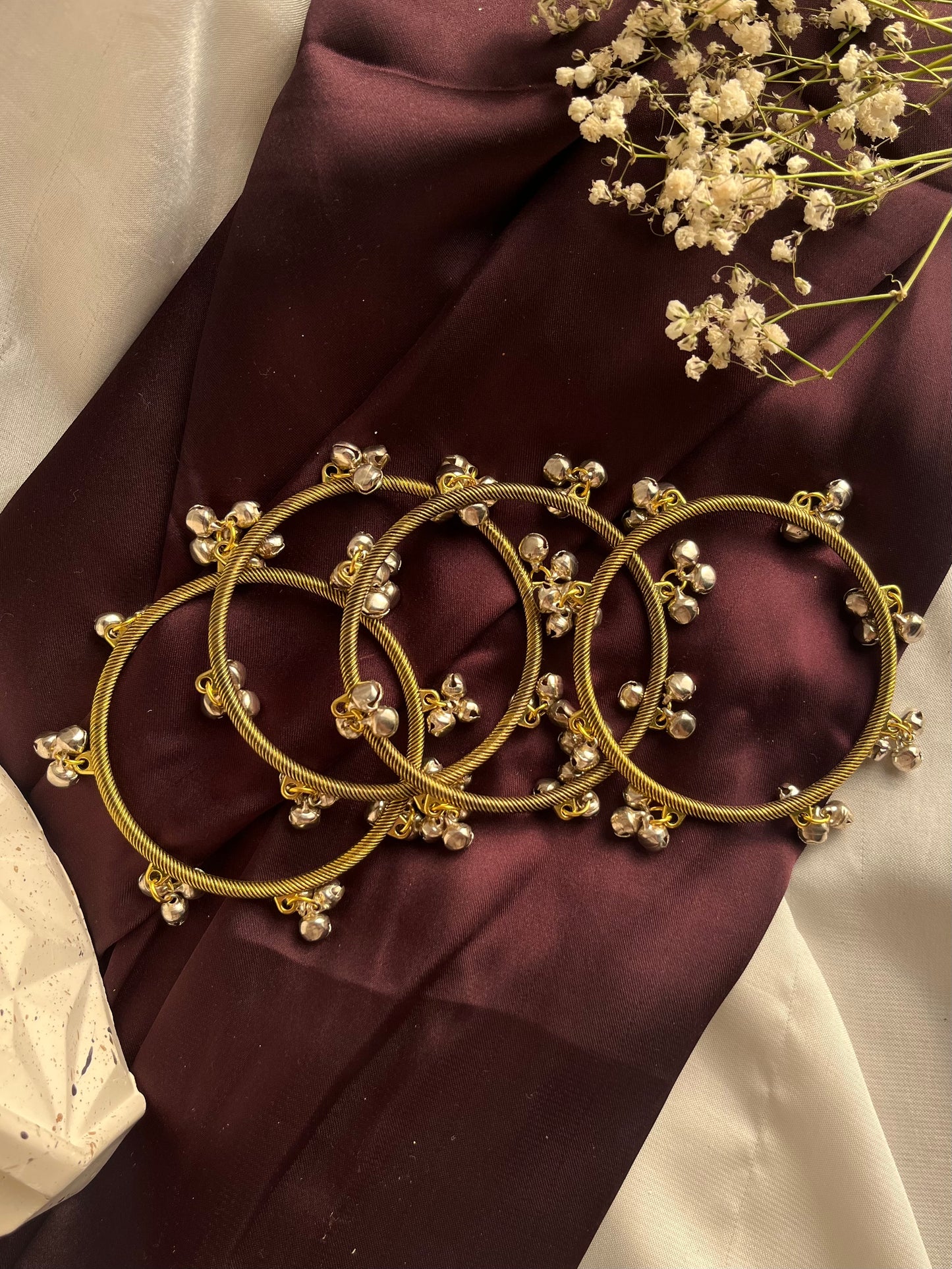 Kashmiri bangle set of 4- pre order