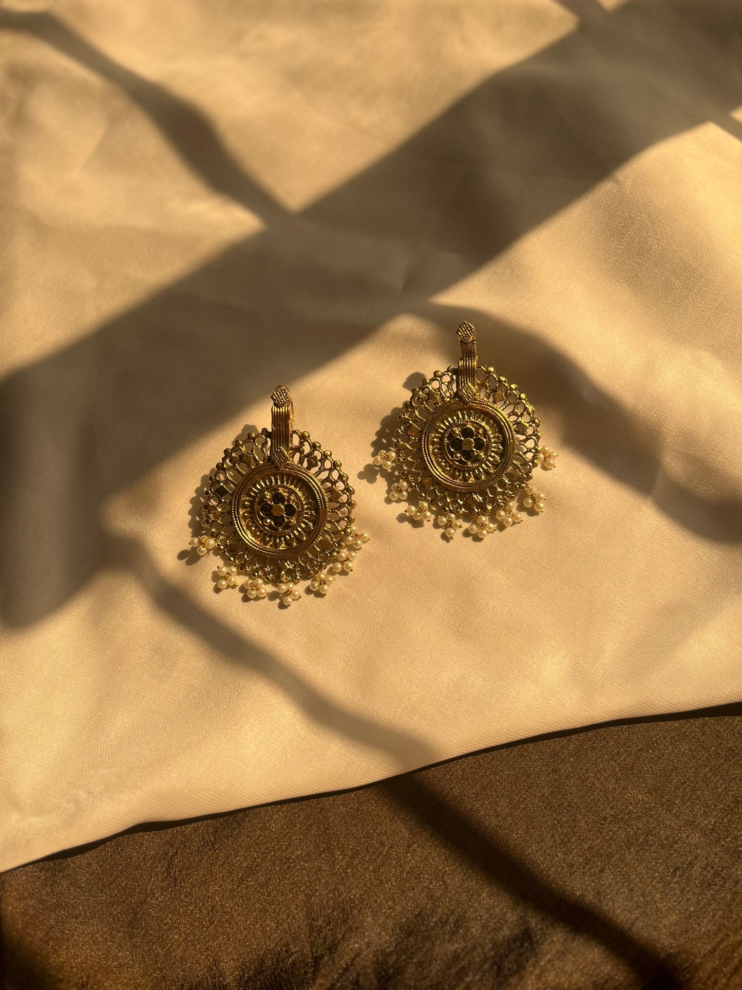 Afghan stud earrings