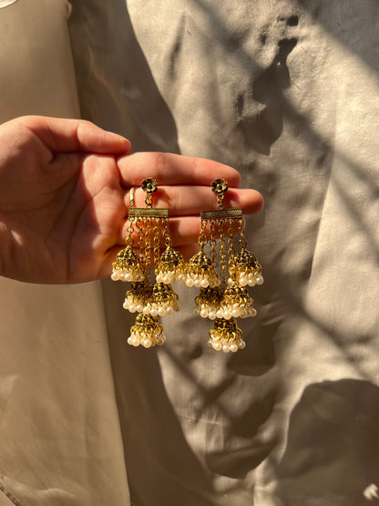 Golden earrings