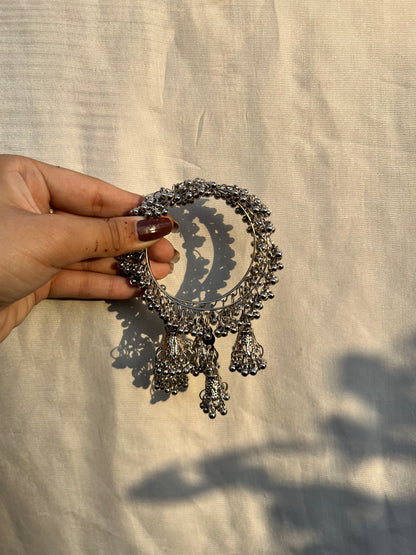 Silver 2 bangle set