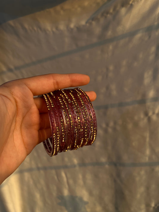 Mehru Zar set- Lilac