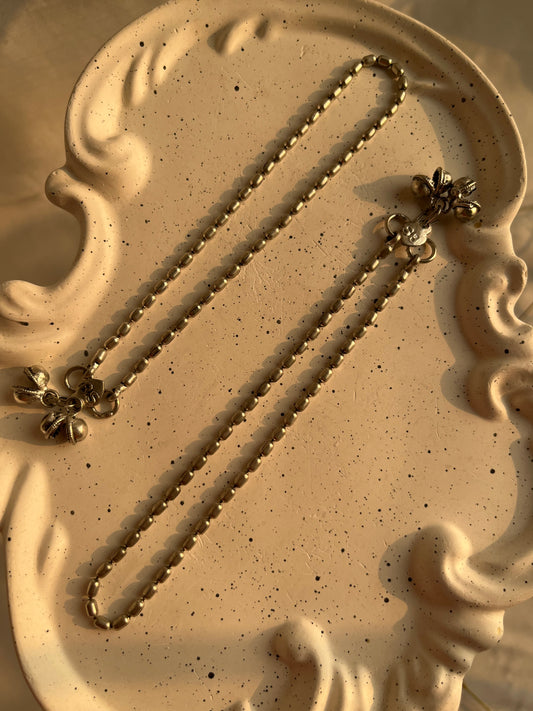 silver anklet - single piece