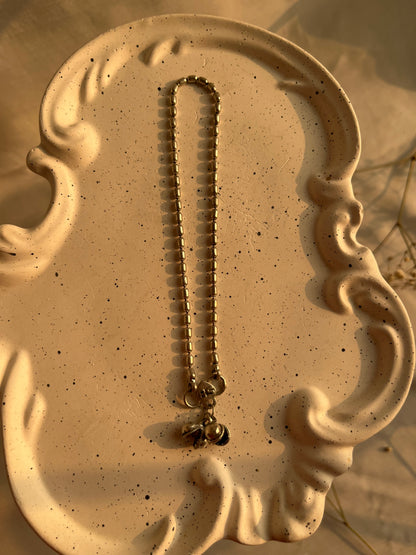 silver anklet - single piece